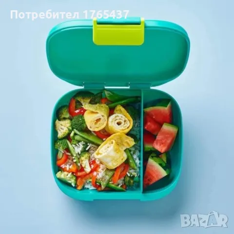 Tupperware Кутия за обяд с разделител, снимка 4 - Други - 48544370