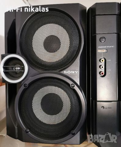 стерео уредба аудио система SONY HCD-RG60, снимка 5 - Аудиосистеми - 45617038