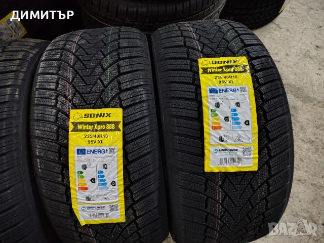 4бр.НОВИ зимни гуми SONIX 235 40 18 DOT24 цена за брой, снимка 2 - Гуми и джанти - 54045497