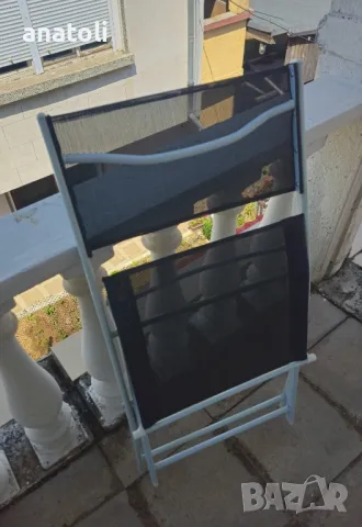 Комплект маса за градина 4 стола 6 части с чадър от Германия , снимка 12 - Градински мебели, декорация  - 48080601