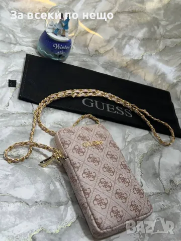 Дамска мини чанта Guess - Налични различни цветове Код D864, снимка 8 - Чанти - 47239449