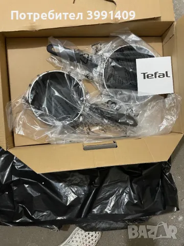 Комплект тигани TEFAL, снимка 3 - Съдове за готвене - 47192180