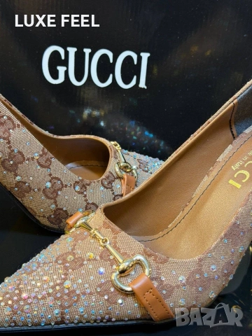GUCCI ⚜️Дамски Обувки , снимка 7 - Дамски обувки на ток - 54152334