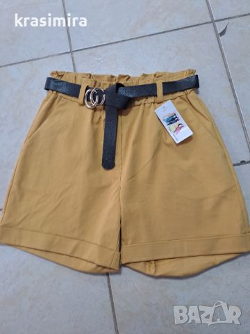 Къси панталонки в два цвята , снимка 4 - Къси панталони и бермуди - 46448462