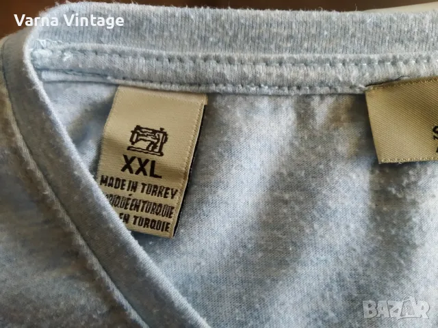 Тениска Череп с брада. размер L. SCOTCH & SODA. Турция., снимка 4 - Тениски - 50332873