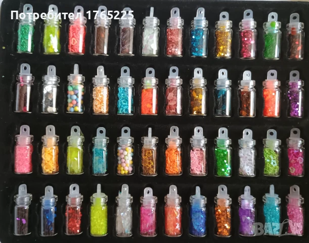 Пайети за ноктопластика , снимка 2 - Продукти за маникюр - 50832336