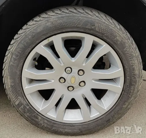 Land Rover 4бр 18” 8J джанти (PCD) 5х108 8Jx18 ET45 Ц.О. 63.4 мм+4бр зимни гуми 245/50/18, снимка 3 - Гуми и джанти - 49288268