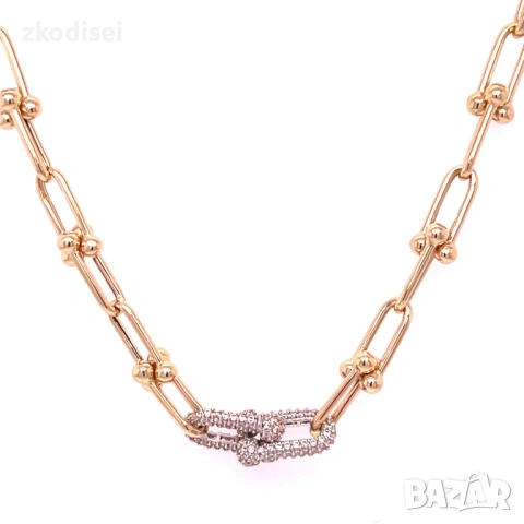 Златно колие 13,54гр. 43см. 14кр. проба:585 модел:37747-6