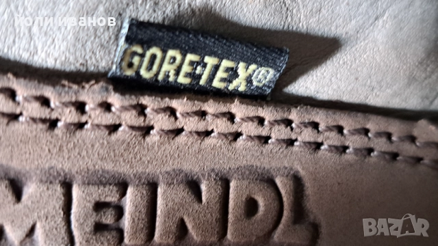 Meindl-gore tex-трекинг обувки 40 номер, снимка 5 - Маратонки - 52273974