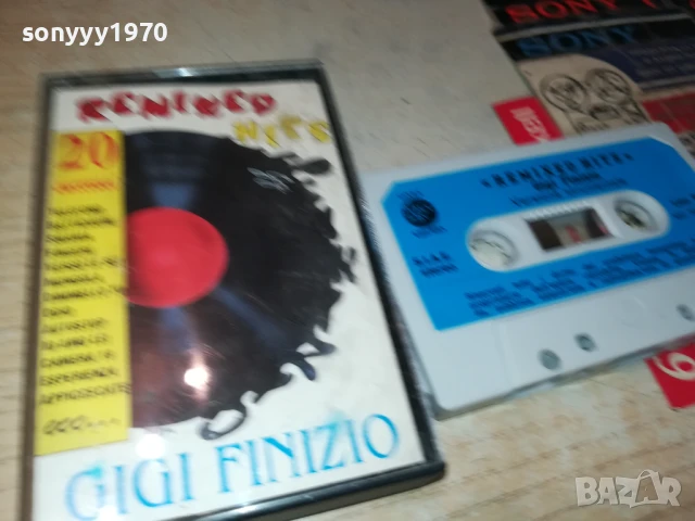GIGI FINIZIO-ORIGINAL TAPE ВНОС ITALY 1906251201, снимка 2 - Аудио касети - 50722522