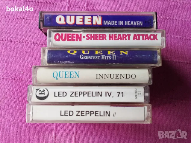 Queen, Led Zeppelin, снимка 3 - Аудио касети - 47099318