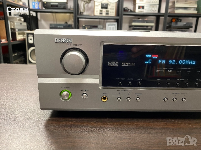 Висококачествен ресивър Denon, снимка 2 - Ресийвъри, усилватели, смесителни пултове - 52390236