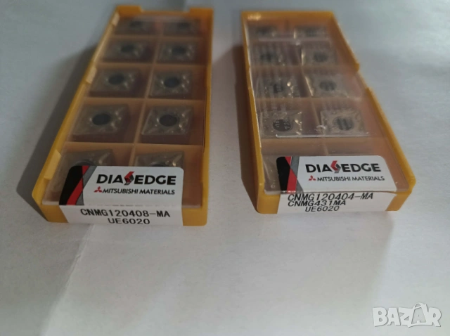 Комплект от 10 броя стругарски пластини CNMG120404, CNMG120408 MA UE6020, снимка 3 - Други инструменти - 54245442
