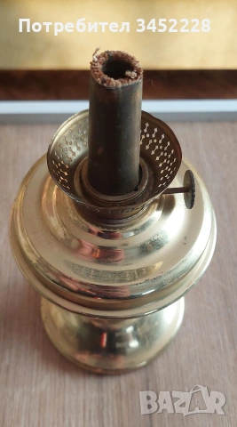 лампа газена месинг за ценители , снимка 4 - Антикварни и старинни предмети - 53848871