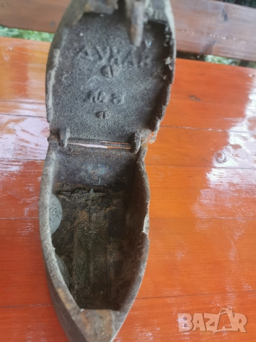 СТАРА ЧУГУНЕНА ЮТИЯ , снимка 3 - Антикварни и старинни предмети - 52273626