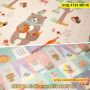 Сгъваемо детско килимче за игра с размери 180x200х1см - модел Мече и горски животни - КОД 4129 МЕЧЕ, снимка 3