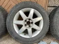 15 цола алуминиеви джанти със зимни гуми 195/65R15, снимка 3