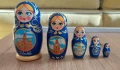 матрйошки комплект 5 броя за ценители нови, снимка 1