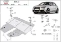 Метална кора под двигател Audi A1 2010г – 2017г, снимка 1