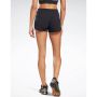 Дамски къси панталони reebok identity french terry shorts black, снимка 2