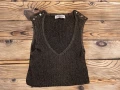 Плетен топ с ламе" Morgan" , снимка 1