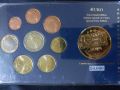 Естония 2011 - Евро сет - комплектна серия от 1 цент до 2 евро + възпоменателен медал