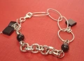 Сребърна гривна, снимка 2