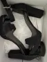 Черни официални обувки. Сандали на платформа, снимка 3