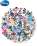 50 бр Лило и Стич lilo stitch самозалепващи лепенки стикери за украса декор картонена торта парти, снимка 16