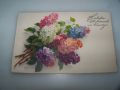 Стара немска картичка за имен ден, снимка 1 - Филателия - 45083005