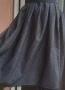 Черна,вълнена пола,р-р М/Л и ХЛ, снимка 2