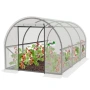 Оранжерия със стабилна поцинкована рамка - професионална защита за вашите култури, снимка 2