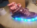 Детски LED светещи обувки High Top Cool USB Акумулаторни, снимка 4