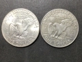 Сащ ,2 х 1 долар,1971и 1972 г.Айзенхауер., снимка 2