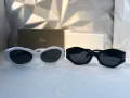 Dior 2024 дамски слънчеви очила 2 цвята черни бели, снимка 17