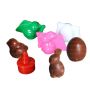 4 Великденски разтварящи пластмасови форми форма яйце заек близалки кейк попс сладки cake pops, снимка 8