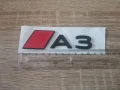 черна емблема Audi A3 нов стил, снимка 5