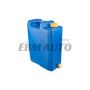 Туба за вода с кран пластмасов 20L – Синя, снимка 1 - Аксесоари и консумативи - 45392270