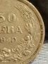 Монета 50 лева 1940г. ЦАРСТВО БЪЛГАРИЯ Цар Борис трети за КОЛЕКЦИЯ 51795, снимка 3