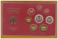СЕТ ГЕРМАНСКИ ЕВРО /PROOF/ МОНЕТИ 2002 /J/, снимка 3