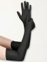 10 чифта дълги черни ръкавици 