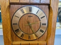 Немски стенен часовник Richter В отлично техническо и визуално състояние., снимка 5