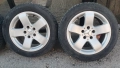 4 Алуминиеви джанти със зимни гуми за Мерцедес 16цола, снимка 2