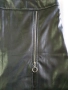 Къса пола от еко кожа с панталонки. Обиколка на талията 82см., снимка 4
