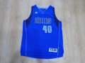 баскетболен потник dallas mavericks barnes # 40 nba adidas екип тениска спортен мъжки оригинален XL, снимка 1