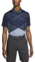 Nike Men's Dri-FIT Vapor Argyle Golf Polo Shirt - страхотна мъжка тениска КАТО НОВА 2ХЛ, снимка 2