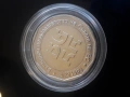 ЮБИЛЕЙНА МОНЕТА от 2 лева 2018г. "Европредседателството"., снимка 3