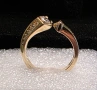 Златен пръстен с камък 14к, снимка 2