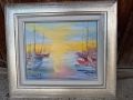 Маслена картина Слънчевият пристан, Анелия Тодорова, снимка 9