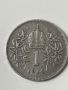 Сребърна монета Австрия 1 крона, 1914, снимка 2